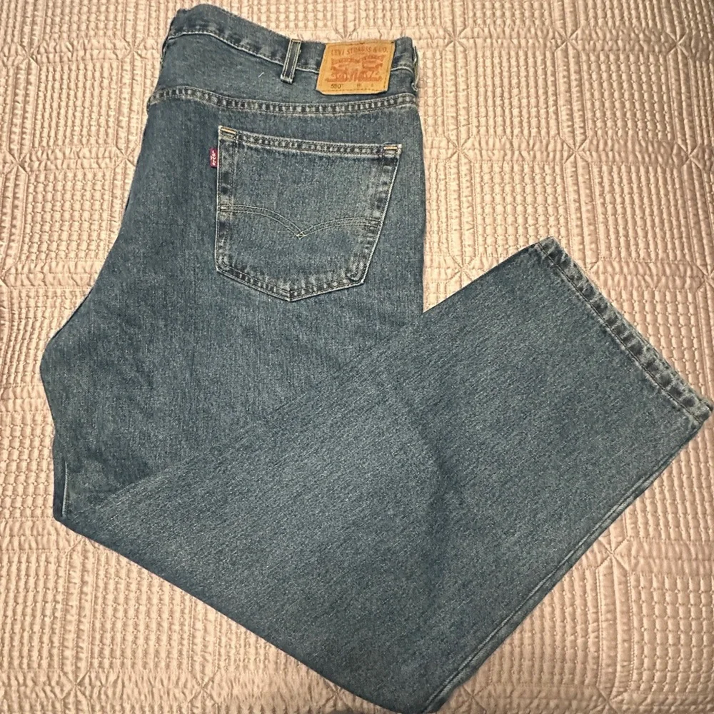 Levi's 550 Men's Blue Jeans - 44x30 - Good Used Condition